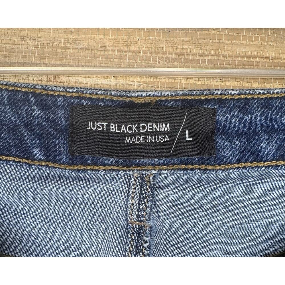 Just Black Denim Women’s Skirt 33” Sz L - Picture 3 of 3